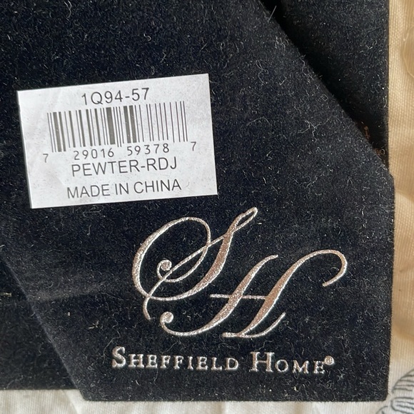 VTG Sheffield Home Pewter Picture Frame for 5 x 7 Picture - Picture 5 of 6